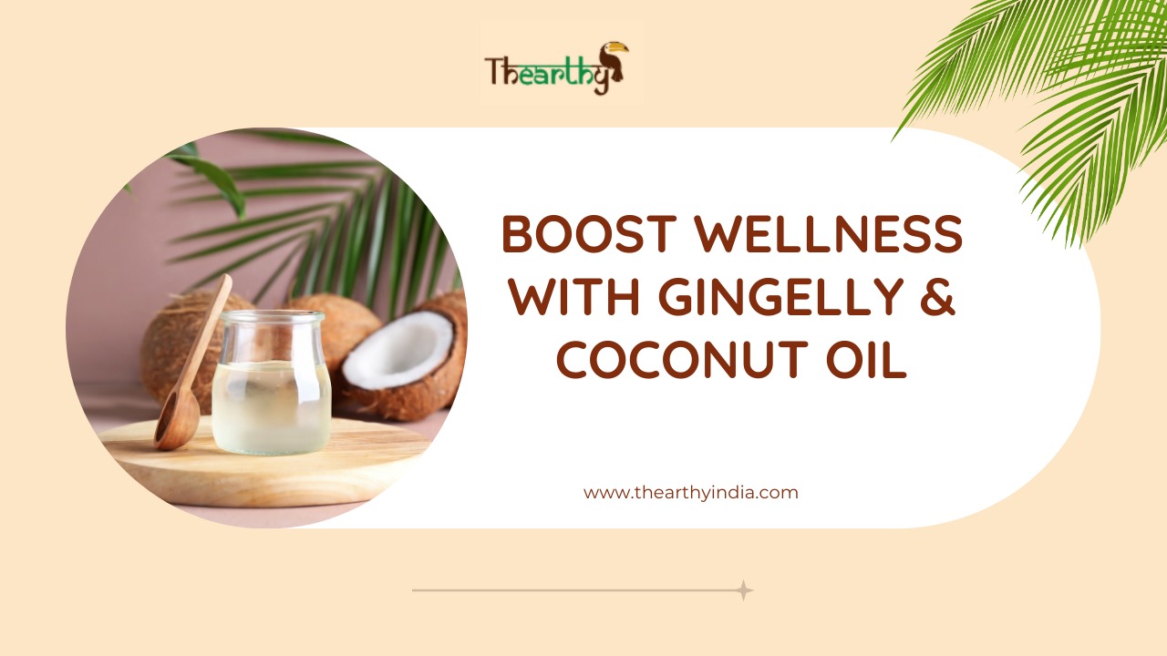 Wood pressed gingelly and coconut oil